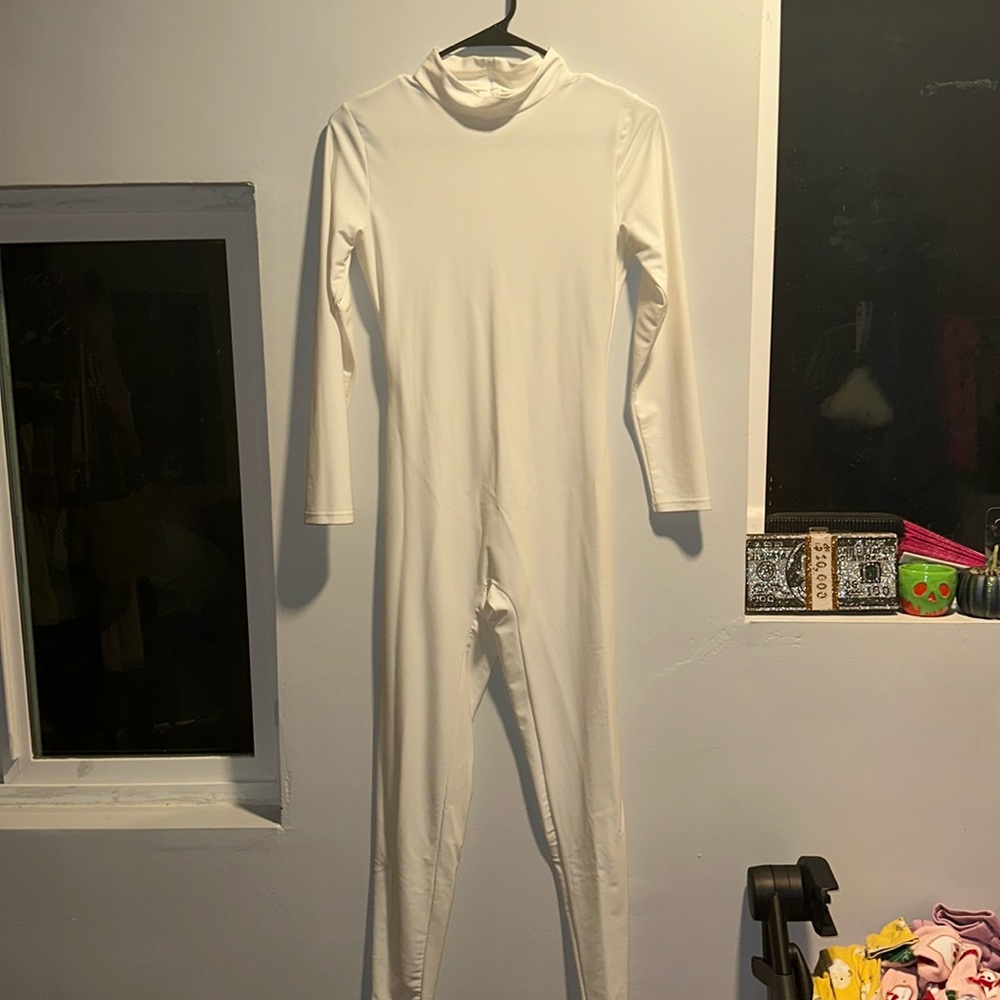 White jumpsuit